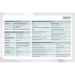 DIGITUS DK-1623-VH-1 Cat.6 F/UTP 250MHz Eca LSZH 100m lila fali kábel