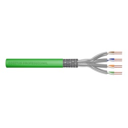 DIGITUS DK-1843-VH-1 CAT8.2 S/FTP Dca 2000MHz LSZH 100m zöld fali kábel