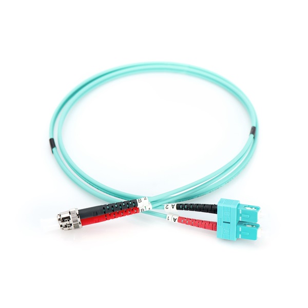 DIGITUS DK-2512-02/3 Duplex 2xST + 2xSC multimodusú OM3 50/125 LSOH 2m optikai patch kábel