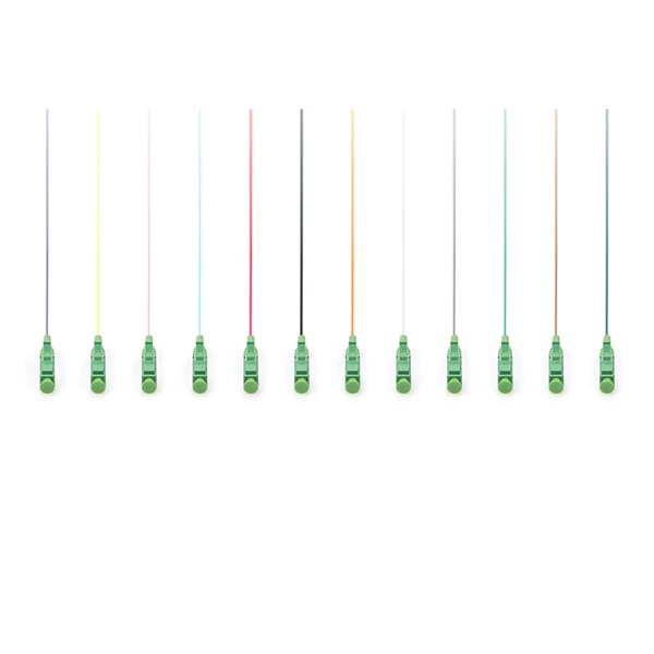 DIGITUS DK-29332-02/APC monomódusú simplex 9/125 SC/APC OS2 2m pigtail (12db-os csomag)