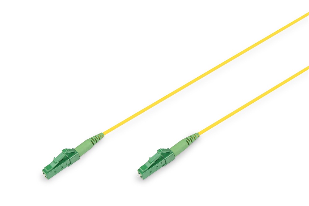 DIGITUS DK-2933-05-APC-SX Simplex 1xLC(APC) monomódusú OS2 9/125 LSOH 5m optikai patch kábel