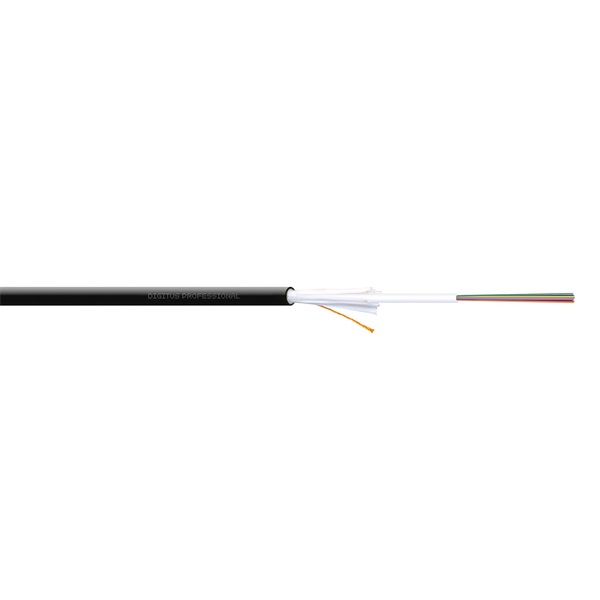 DIGITUS DK-39041-U 4 szálas 9/125 monomódusú OS2 CPR Dca kültéri/beltéri LOOSE TUBE LSOH optikai kábel