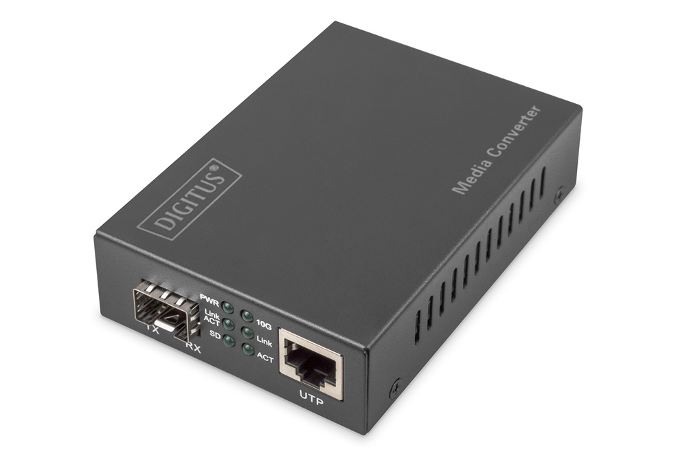 DIGITUS DN-82211 10 Gigabit (RJ45-SFP) SFP modul nélküli média konverter