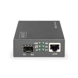 DIGITUS DN-82211 10 Gigabit (RJ45-SFP) SFP modul nélküli média konverter