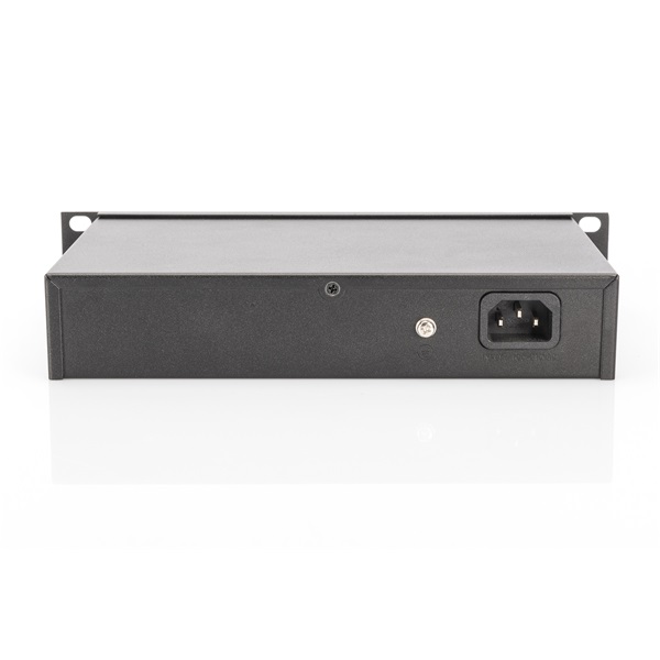 DIGITUS DN-95317 10" 8x GbE Lan Poe (80W) nem menedzselhető Switch