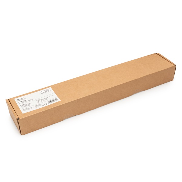 DIGITUS DN-95428 1U rack alu 8 schuko dugaljas C20-as tápcsatlakozós hálózati elosztó