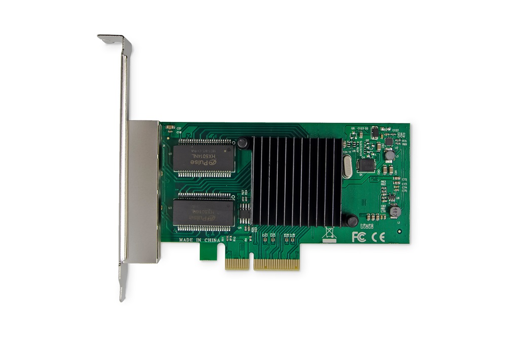 DIGITUS DN-10114 4 port PCI Express hálózati kártya Belső Gigabit Ethernet Intel I350