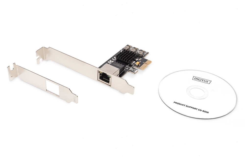 DIGITUS DN-10135 PCIe hálózati kártya Belső Ethernet 2.5G (4-Speed)