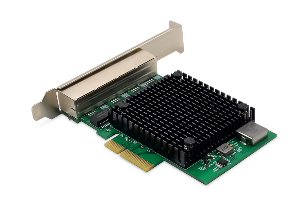 DIGITUS DN-10136 4 port PCI Express hálózati kártya Belső Ethernet 2.5 Gbit/s