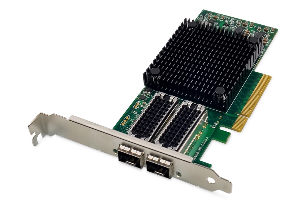 DIGITUS DN-10180 2 port SFP28 PCI Express hálózati kártya Belső 25 Gigabit Ethernet Mellanox chipset
