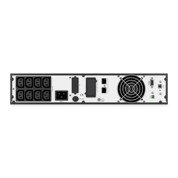 DIGITUS DN-170095 2000VA 2000W fekete online rack szünetmentes tápegység