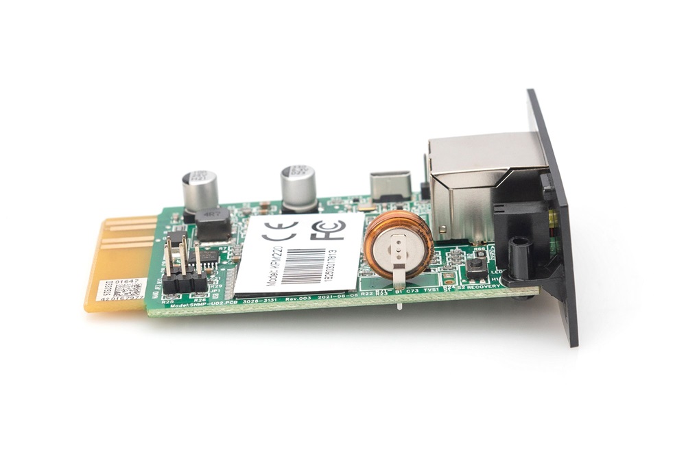 DIGITUS DN-170100-1 OnLine UPS SNMP távfelügyeleti interfész kártya