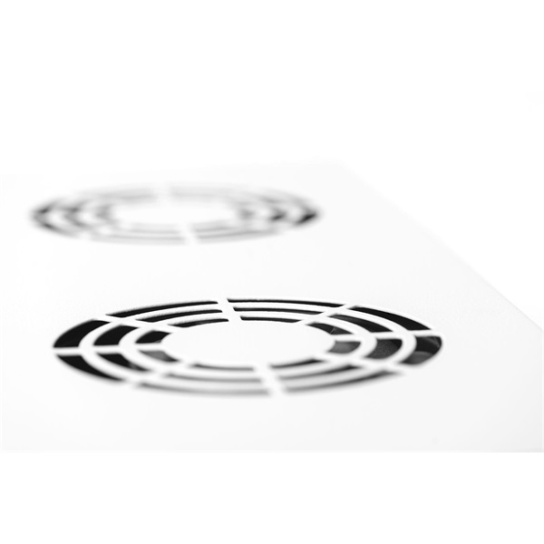 DIGITUS DN-19 FAN-2-HO 2-es termosztátos szürke tető/fiók ventilátor