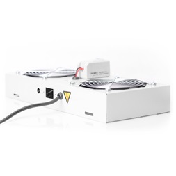 DIGITUS DN-19 FAN-2-WM-T 2-es termosztátos szürke tetőventilátor Unique/Dynamic/SOHO rackszekrényhez