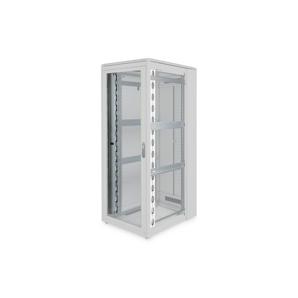 DIGITUS DN-19 ORG-42U-B 19” 42U függőleges fekete kábelvezető csatorna pár