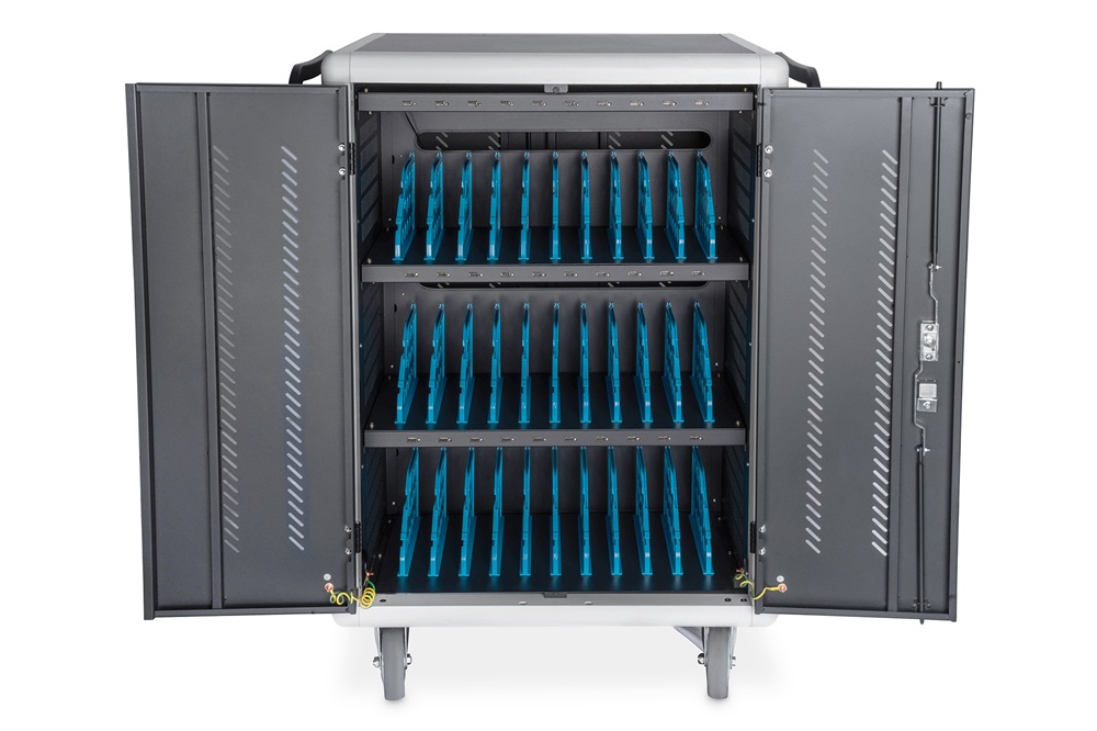 DIGITUS DN-45002 30 állomásos (max. 15,6") tablet és notebook töltőkocsi