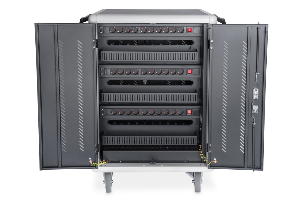 DIGITUS DN-45002 30 állomásos (max. 15,6") tablet és notebook töltőkocsi