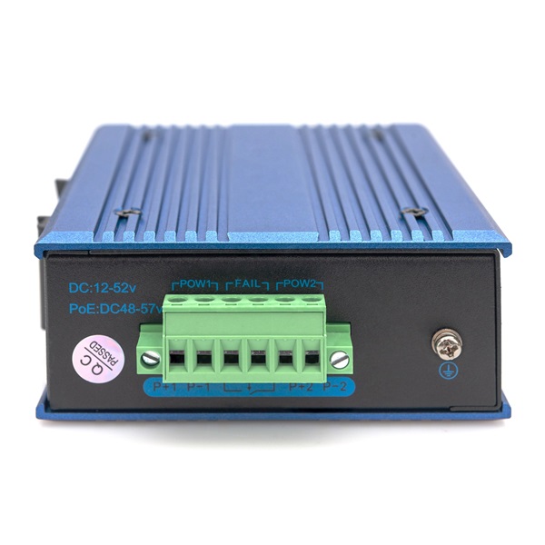 DIGITUS DN-651135 4x GbE Lan port 1x SFP port PoE 100W nem menedzselhető ipari switch
