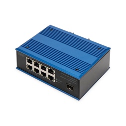 DIGITUS DN-651136 8x GbE Lan port 1x SFP port nem menedzselhető ipari switch