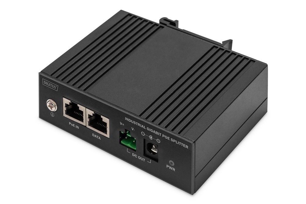DIGITUS DN-651140 Gigabit 1x GbE Lan port ipari 60W PoE Splitter