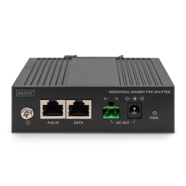 DIGITUS DN-651140 Gigabit 1x GbE Lan port ipari 60W PoE Splitter