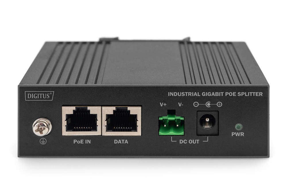 DIGITUS DN-651140 Gigabit 1x GbE Lan port ipari 60W PoE Splitter