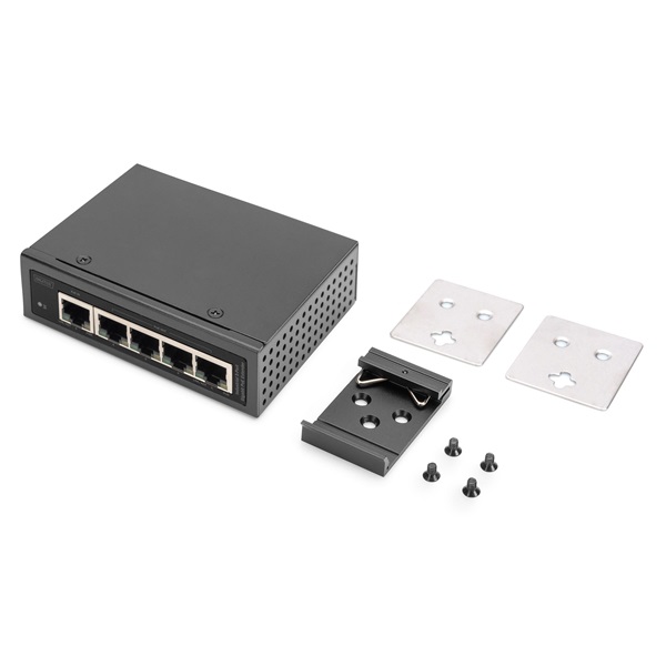 DIGITUS DN-651143 5 portos Gigabit PoE Extender