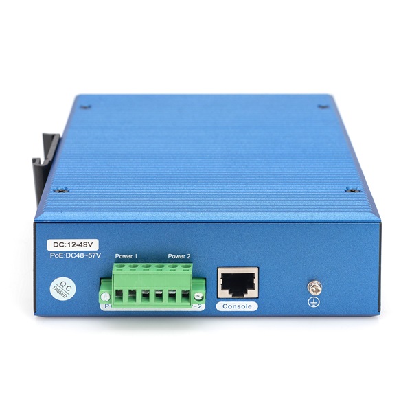 DIGITUS DN-651161 8x GbE Lan port 4x SFP+ port PoE 200W menedzselhető ipari switch