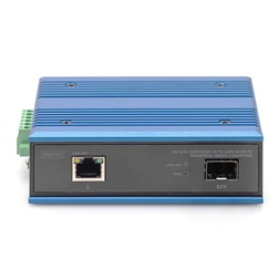 DIGITUS DN-652103-1 Gigabit 1x GbE Lan port SFP modul nélküli ipari média konverter