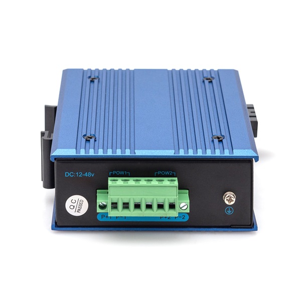 DIGITUS DN-652103-1 Gigabit 1x GbE Lan port SFP modul nélküli ipari média konverter