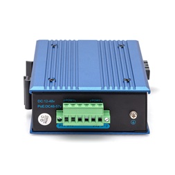 DIGITUS DN-652104-1 Gigabit 1x GbE Lan port PoE SFP modul nélküli ipari média konverter
