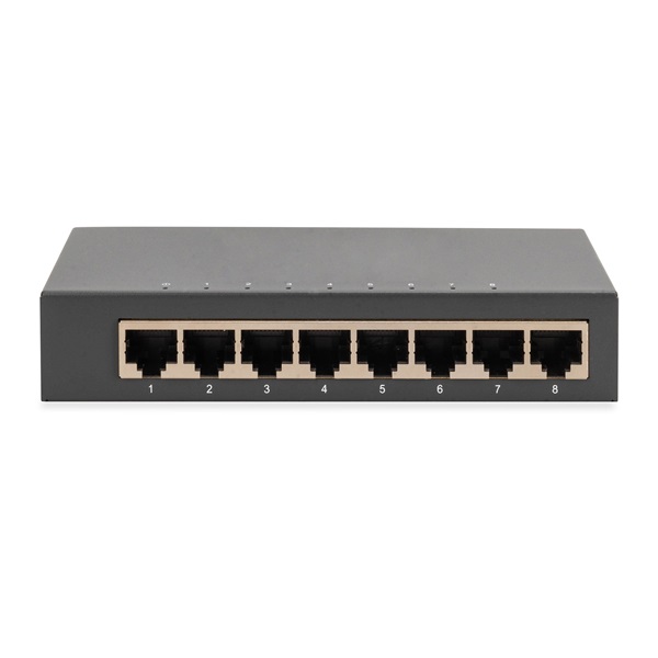 DIGITUS DN-80066-1 8x GbE Lan port nem menedzselhető asztali switch