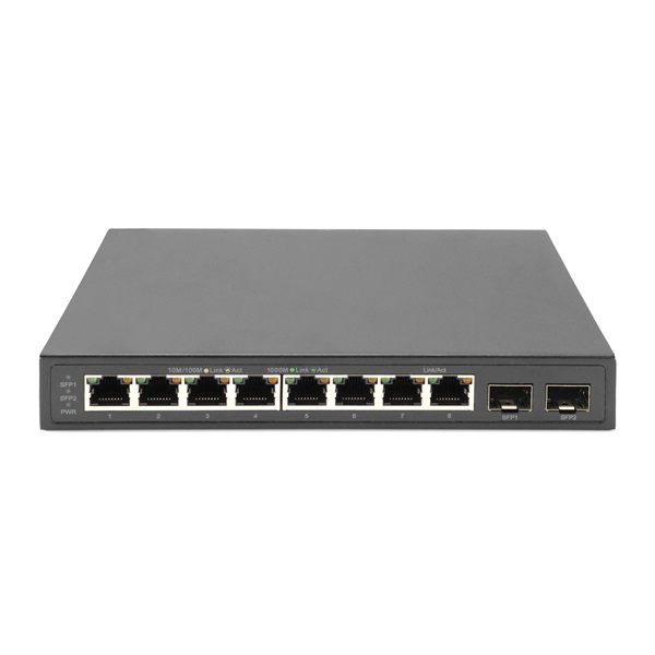 DIGITUS DN-80067 8x GbE Lan port 2x SFP port nem menedzselhető asztali switch
