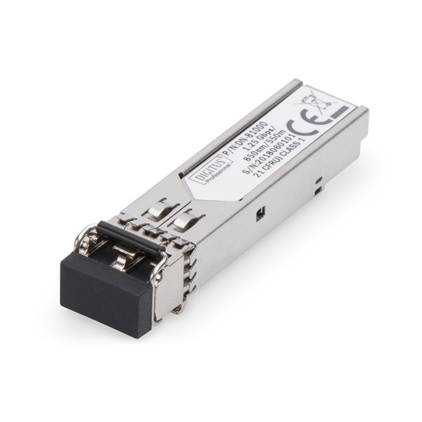 DIGITUS DN-81000-04 Gigabit 1.25Gbps multimodusú LC HP/HPE kompatibilis SFP modul