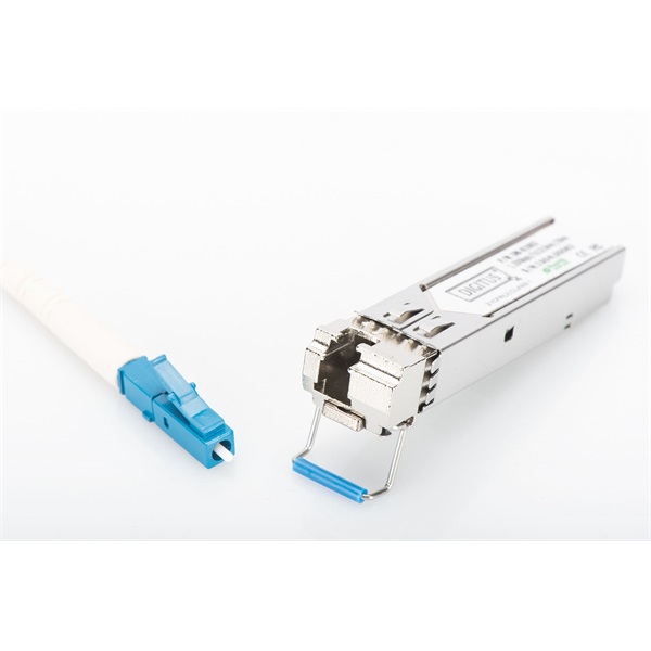 DIGITUS DN-81003-01 Gigabit monomódusú BiDi egyszálas Tx1310nm/Rx1550nm LC Simplex 20km HP kompatibilis SFP modul