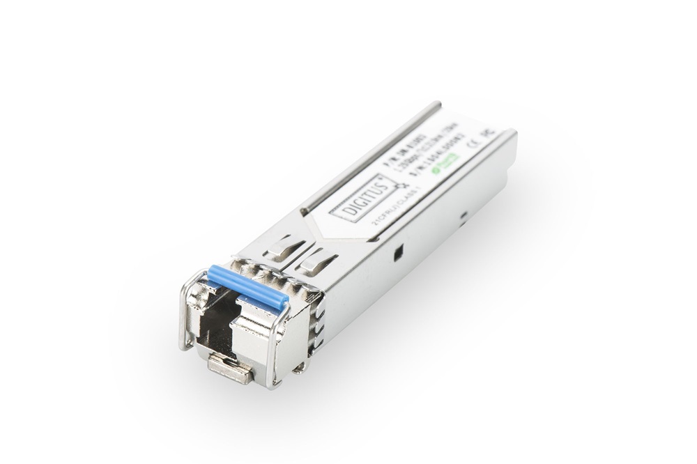 DIGITUS DN-81003 Gigabit monomódusú BiDi egyszálas Tx1310nm/Rx1550nm LC Simplex 20km SFP modul