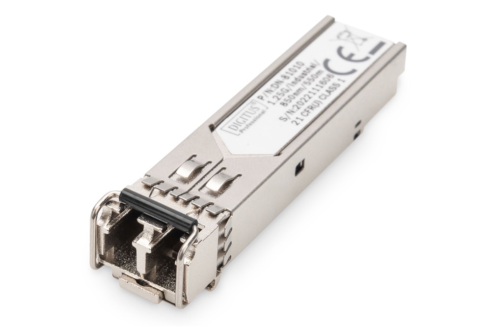 DIGITUS DN-81010 Gigabit 1.25Gbps multimodusú 550m LC SFP modul
