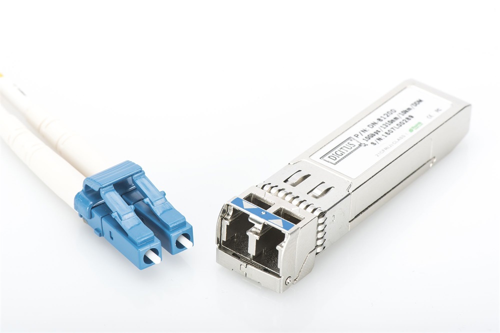 DIGITUS DN-81200 10 Gigabit multimodusú DDM LC Duplex 300m SFP+ modul