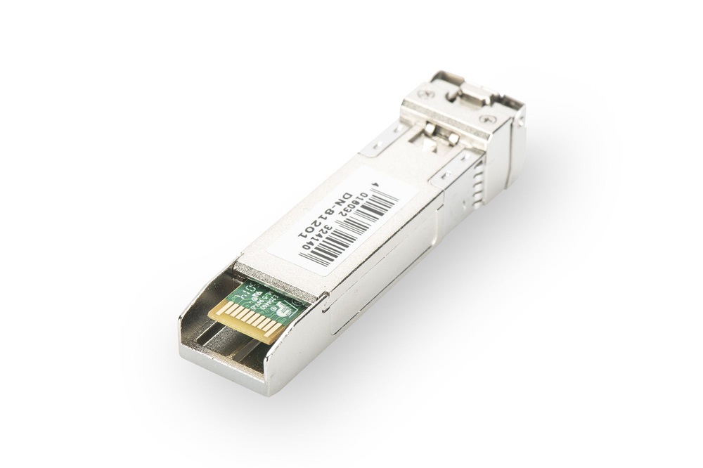 DIGITUS DN-81201-01 10 Gigabit monomódusú DDM LC Duplex 10km HP kompatibilis SFP+ modul