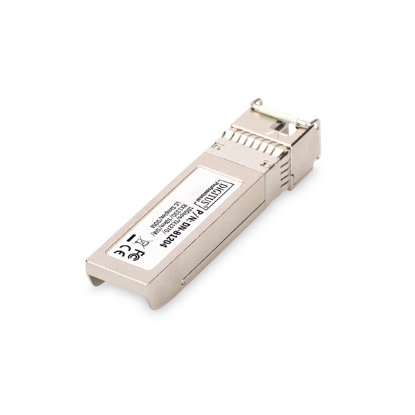 DIGITUS DN-81204 10 Gigabit monomódusú BiDi egyszálas DDM Tx1270/Rx1330 10km SFP+ modul