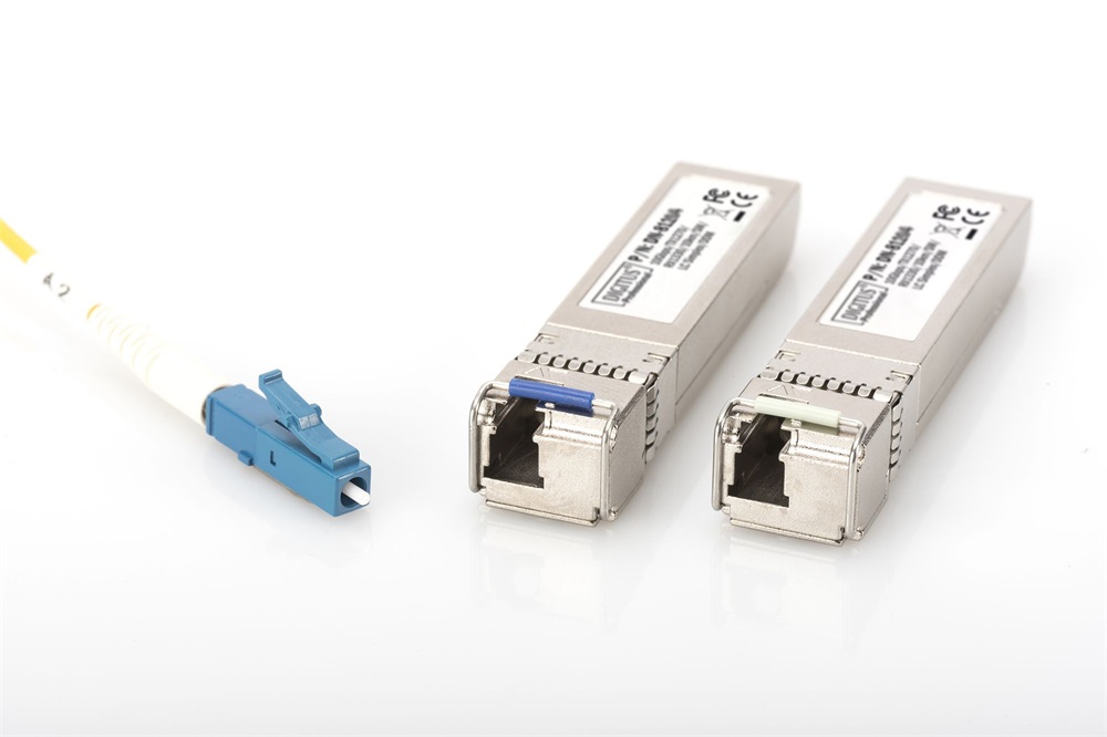 DIGITUS DN-81204 10 Gigabit monomódusú BiDi egyszálas DDM Tx1270/Rx1330 10km SFP+ modul