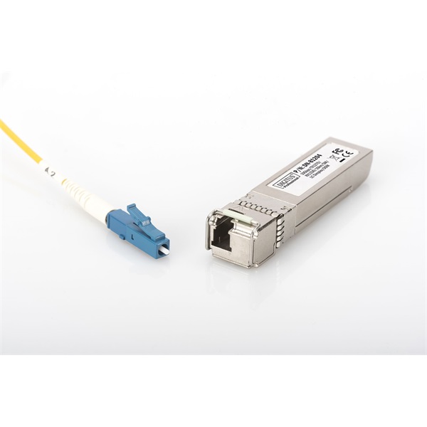 DIGITUS DN-81204 10 Gigabit monomódusú BiDi egyszálas DDM Tx1270/Rx1330 10km SFP+ modul
