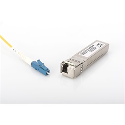 DIGITUS DN-81204 10 Gigabit monomódusú BiDi egyszálas DDM Tx1270/Rx1330 10km SFP+ modul