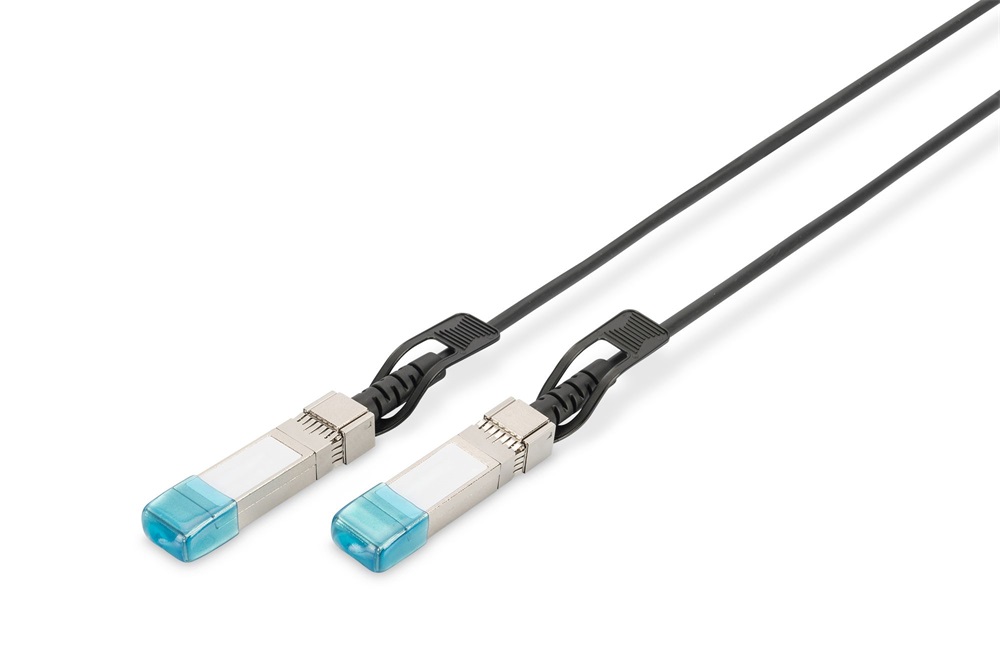 DIGITUS DN-81221-01 10 Gigabit AWG30 SFP+ HPE kompatibilis DAC kábel 1m