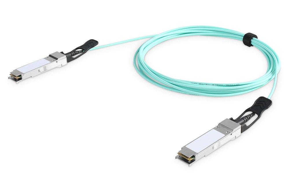DIGITUS DN-81313 40 Gigabit QSFP+ aktiv optikai AOC kábel 10m