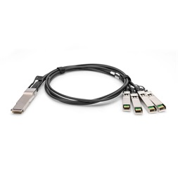 DIGITUS DN-81323 1x QSFP+ 40G 4x 10G SFP+ Breakout  DAC kábel 3m