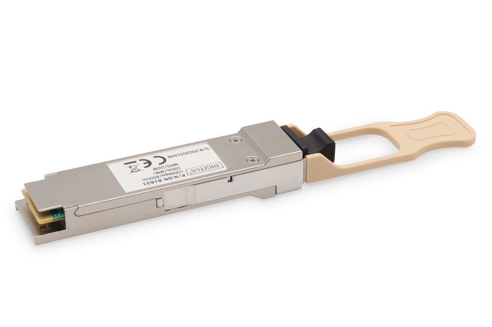 DIGITUS DN-81631 100 Gigabit QSFP28 SR4 multimodusú 100m SFP28 modul
