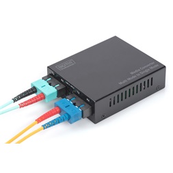 DIGITUS DN-82024 Fast Ethernet multimodusú/monomódusú 20km SC média konverter