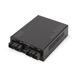 DIGITUS DN-82124 Gigabit multimodusú/monomódusú 20km SC média konverter