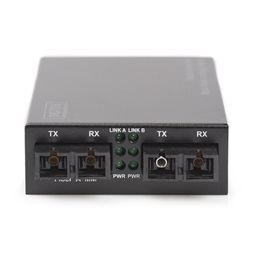 DIGITUS DN-82124 Gigabit multimodusú/monomódusú 20km SC média konverter